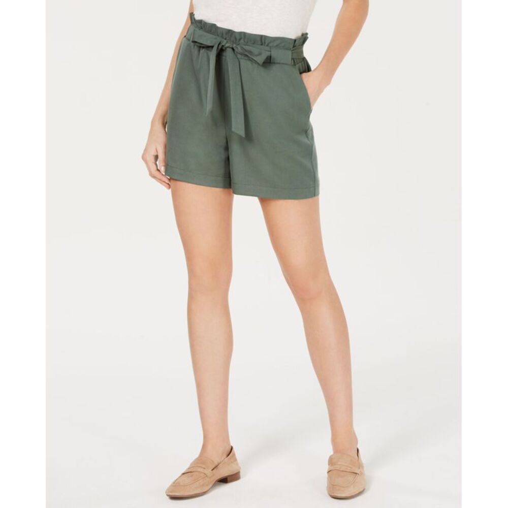 Maison Jules Paper Bag Waist Shorts